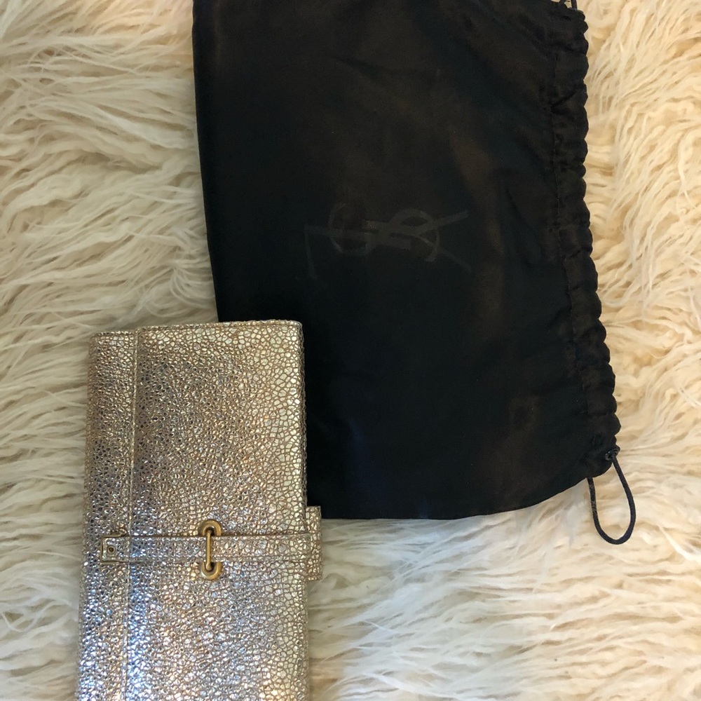 Authentic YSL Leather Wallet